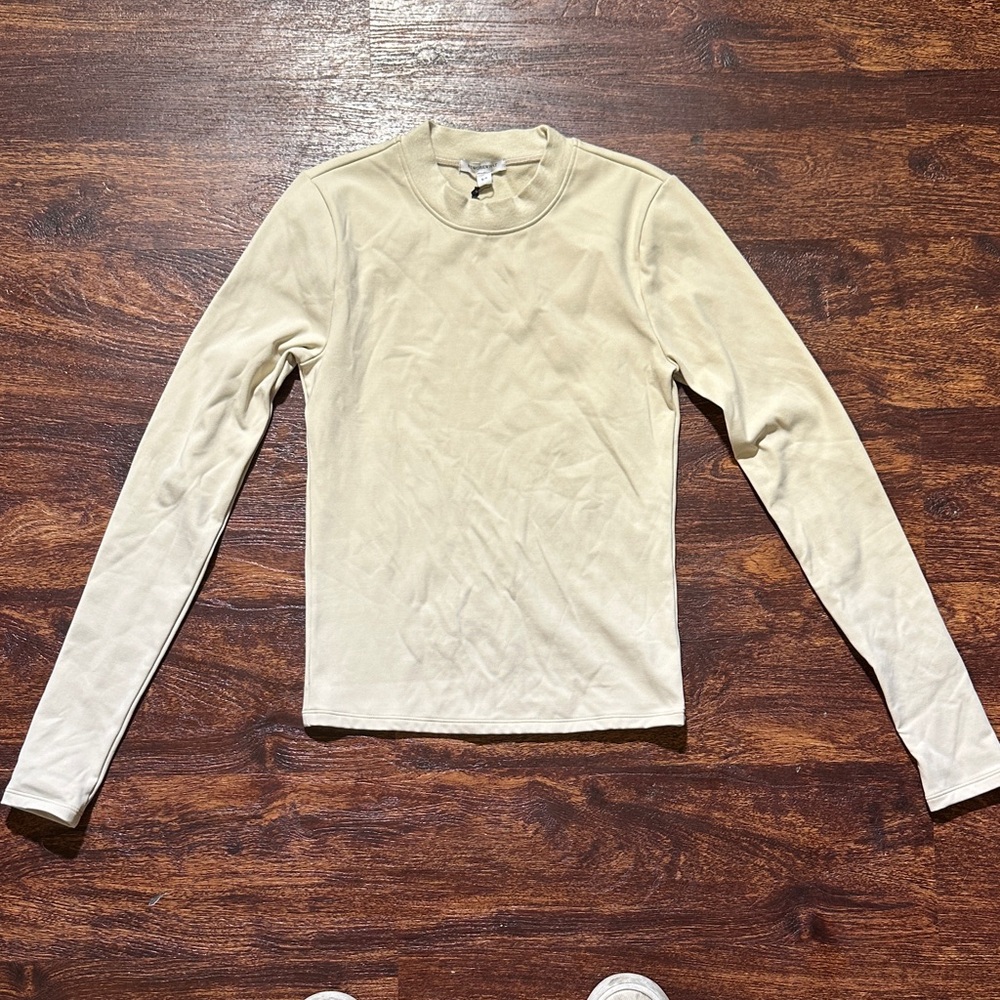 WeWoreWhat Off-White Long Sleeve Top